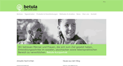 Desktop Screenshot of betula.ch